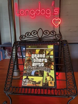 Grand Theft Auto San Andreas Xbox Original Game Rockstar Vintage No Manual - Image 1 of 4