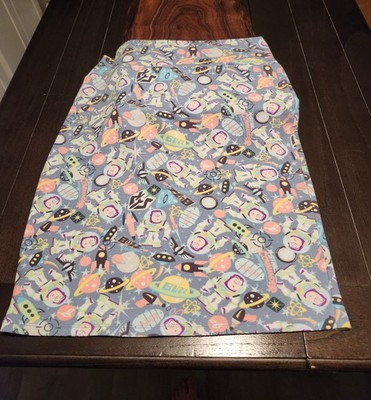 Lularoe Buzz Lightyear Cassie Skirt Midi Length Disney Toy Story Ladies Size 2XL