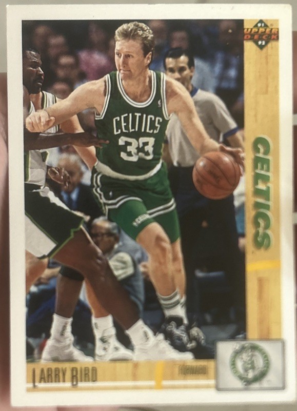 1991-92 Upper Deck Larry Bird Card #344 NM/MT Condition