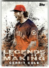 2018 Topps Update Series - Legends in the Making Gerrit Cole #LITM-10