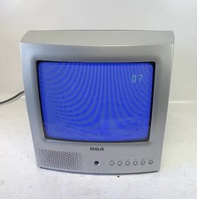 Vintage RCA 9V345T 9" Retro Gaming CRT Tube TV Rear Coaxial 2004 TESTED
