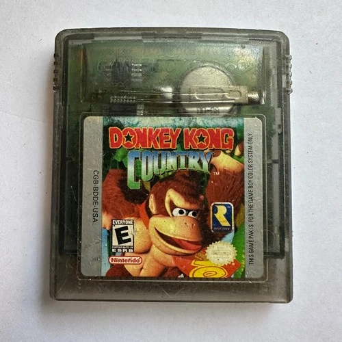 Donkey Kong Country Nintendo Game Boy Color Authentic Tested Saves Gameboy GBC