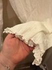 NWOT Old Navy Women’s Plus 4X Cream Sunday Sleep Pants Ruffle Accents — photo 2