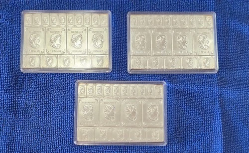 (3) 2018 2 oz Royal Canadian Maple Flex Bar 9999 Fine. 6 Oz. **TONING**