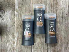 Lot of 3 Dove Men + Care SANDALWOOD + ORANGE Scent Aluminum Free Deodorant 2.6oz