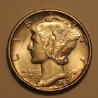 #2 Business Uncirculated++ to MS?? 1937 P Nicer Low Mintage Mercury Dime "FSB"
