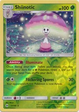 Pokemon - Shiinotic - 17/149 - Holo Rare - Reverse Holo - Sun & Moon Base Set - 