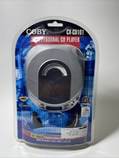 Coby Slim Personal CD Player CX CD101 Never Opened