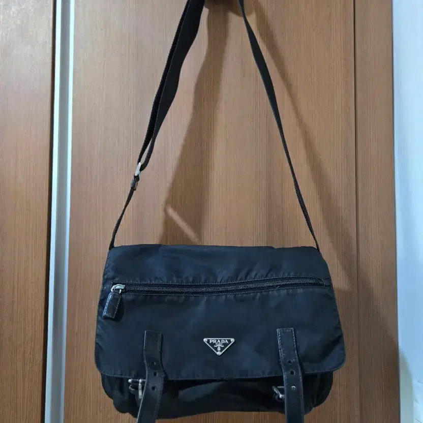 Prada Nylon Messenger Bag + Inner Pouch - Authentic