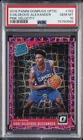 2018 PANINI DONRUSS OPTIC #162 SHAI GILGEOUS-ALEXANDER ROOKIE RC 42/79 PSA 10