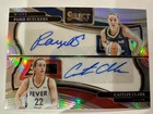 2025 Panini Select WNBA CAITLIN CLARK & PAIGE BUECKERS DUAL AUTO SILVER /25 🔥🔥