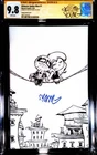 ULTIMATE SPIDER-MAN #1  SKOTTIE YOUNG AUTO YOUNG SKETCH COVER GRADED CGC 9.8