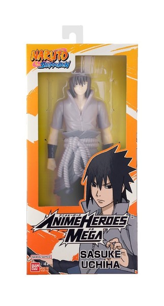 3296580381524 Anime Heroes Mega Naruto - Uchiha Sasuke Bandai-image