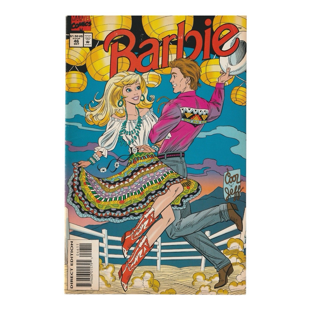 BARBIE No 46 Marvel Comics Western 1994 Comic Book | eBay