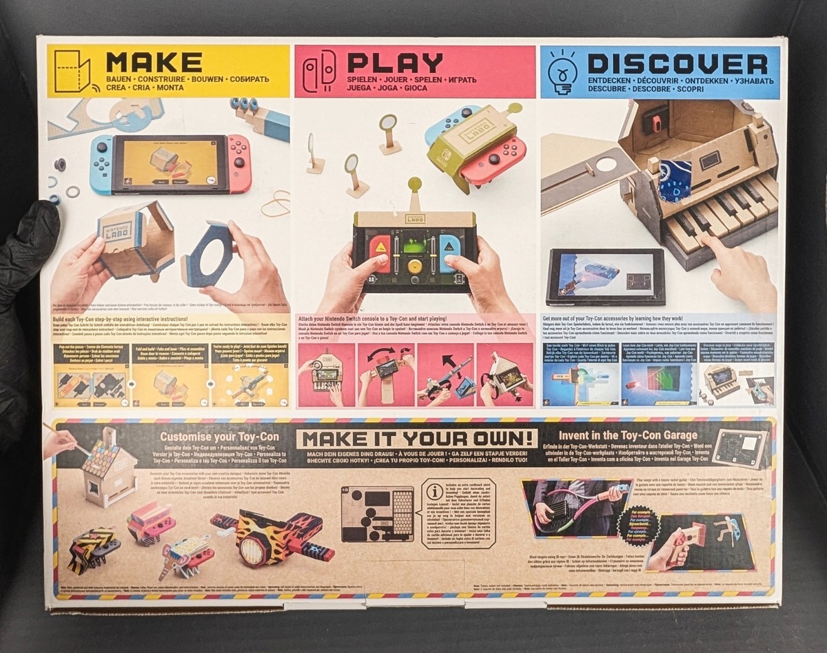 Labo Toy-Con 01 Variety Kit (Nintendo Switch, 2018) for sale