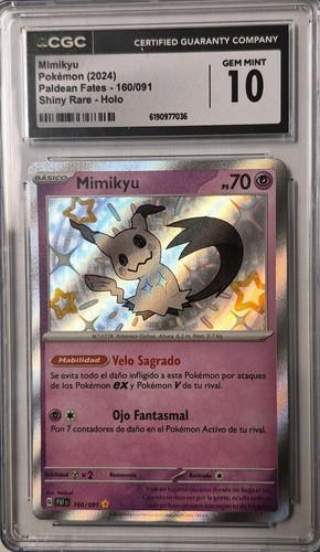 Mimikyu graded CGC 10 for sale on eBay