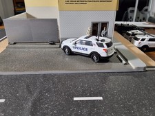 MATCHBOX POLICE FORD PLATE READER BLANK UNMARKED WHITE CUSTOM UNIT