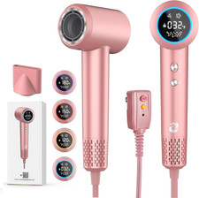 Plasma Hair Dryer, 1500W High Speed Blow Dryer with Plasma Tech Positive Negati