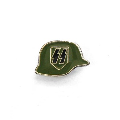 Germany WWII Helmet Pin Brooch Badge