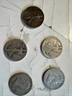 5 50 Cent Coins