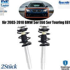 2×Stoßdämpfer Komplett Vorne für 2003-2010 BMW 5er E60 5er Touring E61 520-550