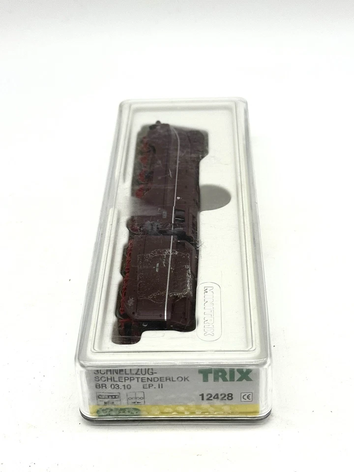 Trix N Gauge BR 03.10 Express Locomotive and Tender 12428 Does Not Run - Image 2 of 4