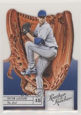 2019 Panini Leather & Lumber Gloves Die-Cut Jacob deGrom #10 fm0