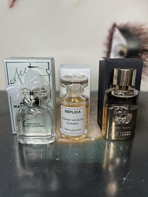 3 NIB Mini EDT GUCCI Guilty, Perfect MARC JACOBS + Never-ending Summer REPLICA