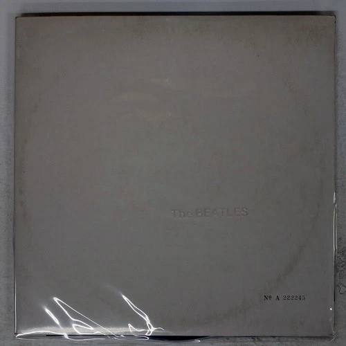 BEATLES WHITE ALBUM APPLE AP8570 Japan VINYL 2LP