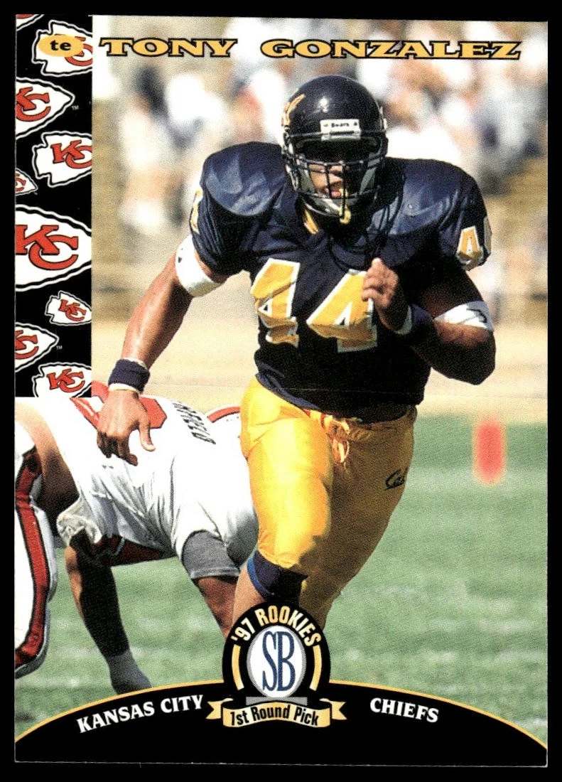 1997 Score Board NFL Rookies #2 Tony Gonzalez