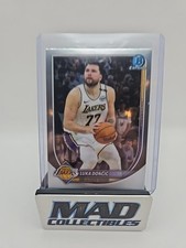 2025-26 Bowman Basketball Luka Doncic Refractor #BCV-123 Lakers