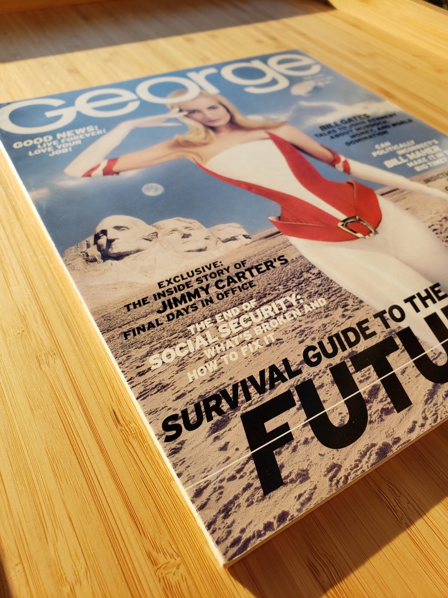 George Magazine February 1997 - Survival Guide To The Future - TOP