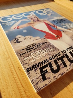 George Magazine February 1997 - Survival Guide To The Future - TOP