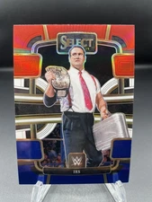 2024 Panini Select WWE #91 IRS Red and Blue Prizms