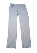 Murano Men's ALEX Dress Pants 32x34 New Slim Fit Slacks Stretch Gray Flat Front