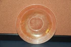 Fire King Peach Lusterware Saucers ~ Anchor Hocking Peach Luster Finish 5 1/2"