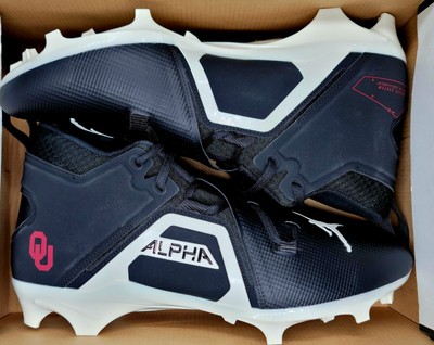 Jordan Alpha Menace Pro Oklahoma Sooners PE Football Cleats  display picture 3