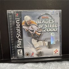 Konami NHL Blades of Steel 2000 (Sony PlayStation 1, 2000) Brand New / Manual