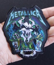 METALLICA Stage Pit LICENSED Metal Band Music Iron ON Battle Jacket PATCH