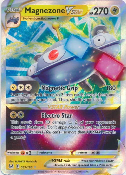 Magnezone VSTAR 057/196 Ultra Rare Lost Origin Pokemon TCG