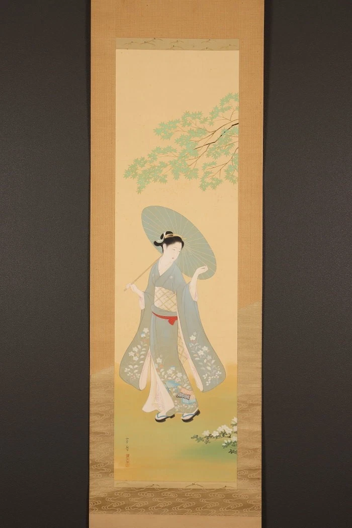 古董日本画作、画卷| eBay