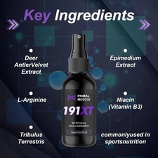 Primal Muscle 191Xt Recovery Spray | 191Xt Primal Muscle Spray, a Plant-Based an
