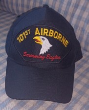 Army 101st Airborne Screaming Eagles Division Baseball Cap Patch Hat MADE IN USA