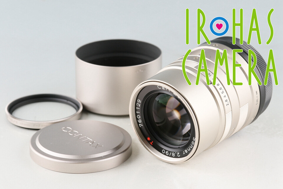 Contax Carl Zeiss Sonnar T* 90mm F/2.8 Lens for G1/G2 #55880