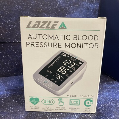 #ad #ad LAZLE Blood Pressure Monitor Automatic Upper Arm Machine JPD HA101 Silver $26.88