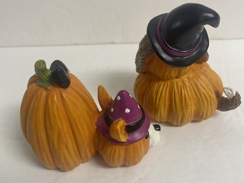 Costume Halloween Cani Zucca 3”Figurina 2pz - Foto 2 di 5