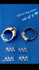 Ring Sizers Spiral Set/4 "Original Manufacturer" NEW Gents & Ladies 
