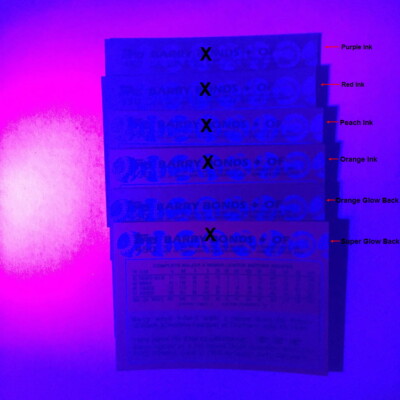 1988 Topps Baseball UV Orange Glow Back Variations 201-400 You Pick Listing 6/20