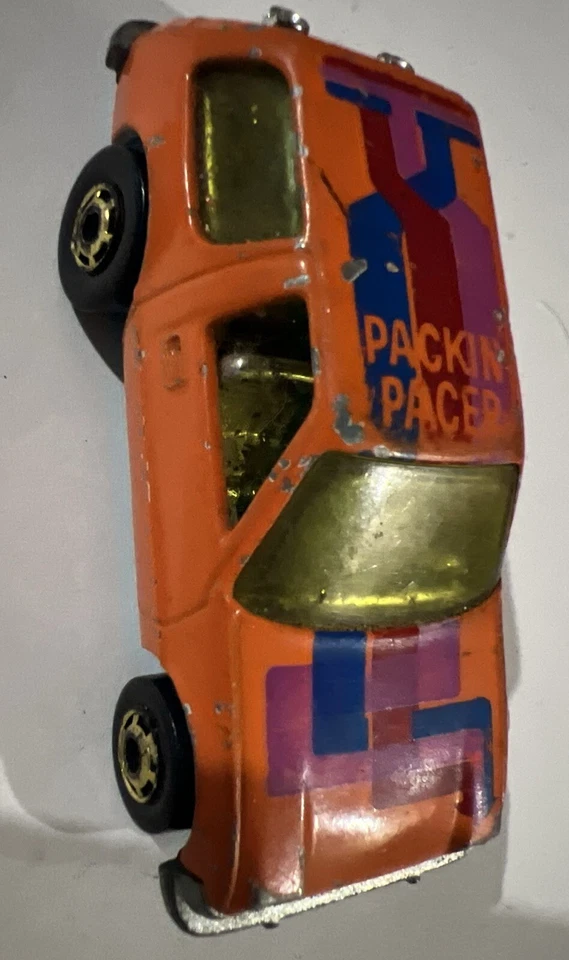 vintage hot wheels Hong Kong Packin Pacer 1977 Orange  - Image 4 of 4