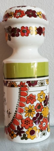 1970s FIGGJO FLINT Sugar Shaker FOLKLORE Norway Socker ar sott men tal ej blott - Picture 6 of 8
